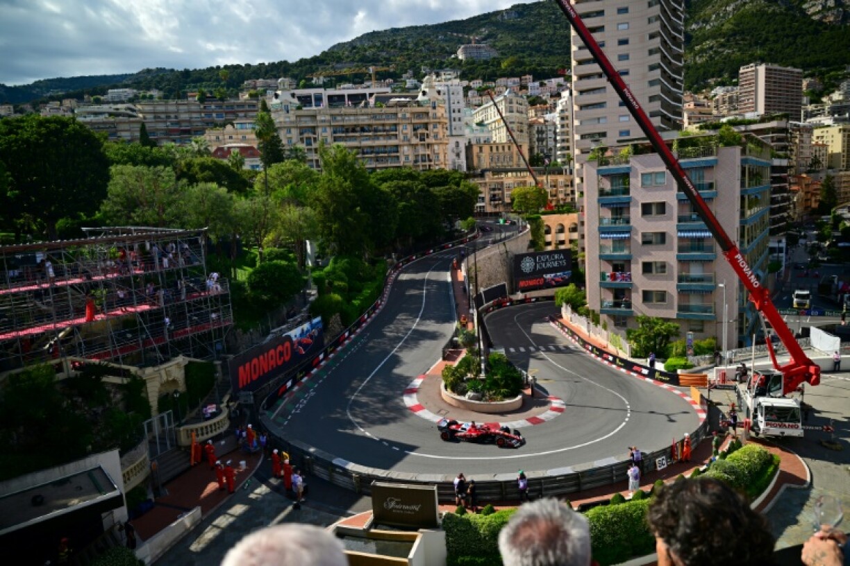 Charles Leclerc masters Monaco practice