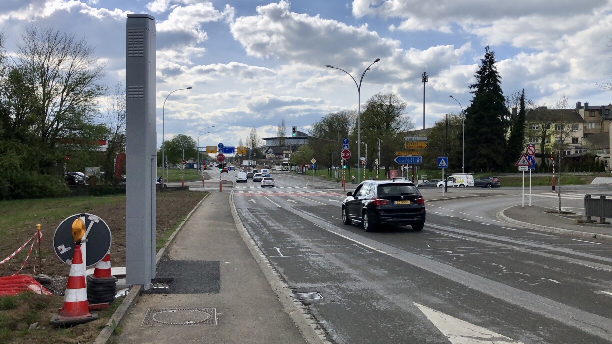 Den neie Rout-Luuchte-Radar gouf 2022 zu Hollerech opgeriicht.