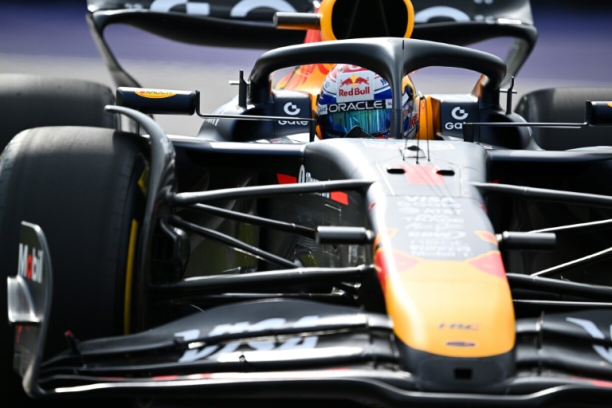 Max Verstappen is 43 points behind Oscar Piastri in the world championship title race