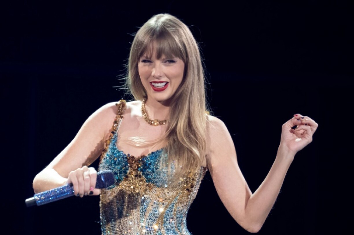 Taylor Swift sur scène durant son
