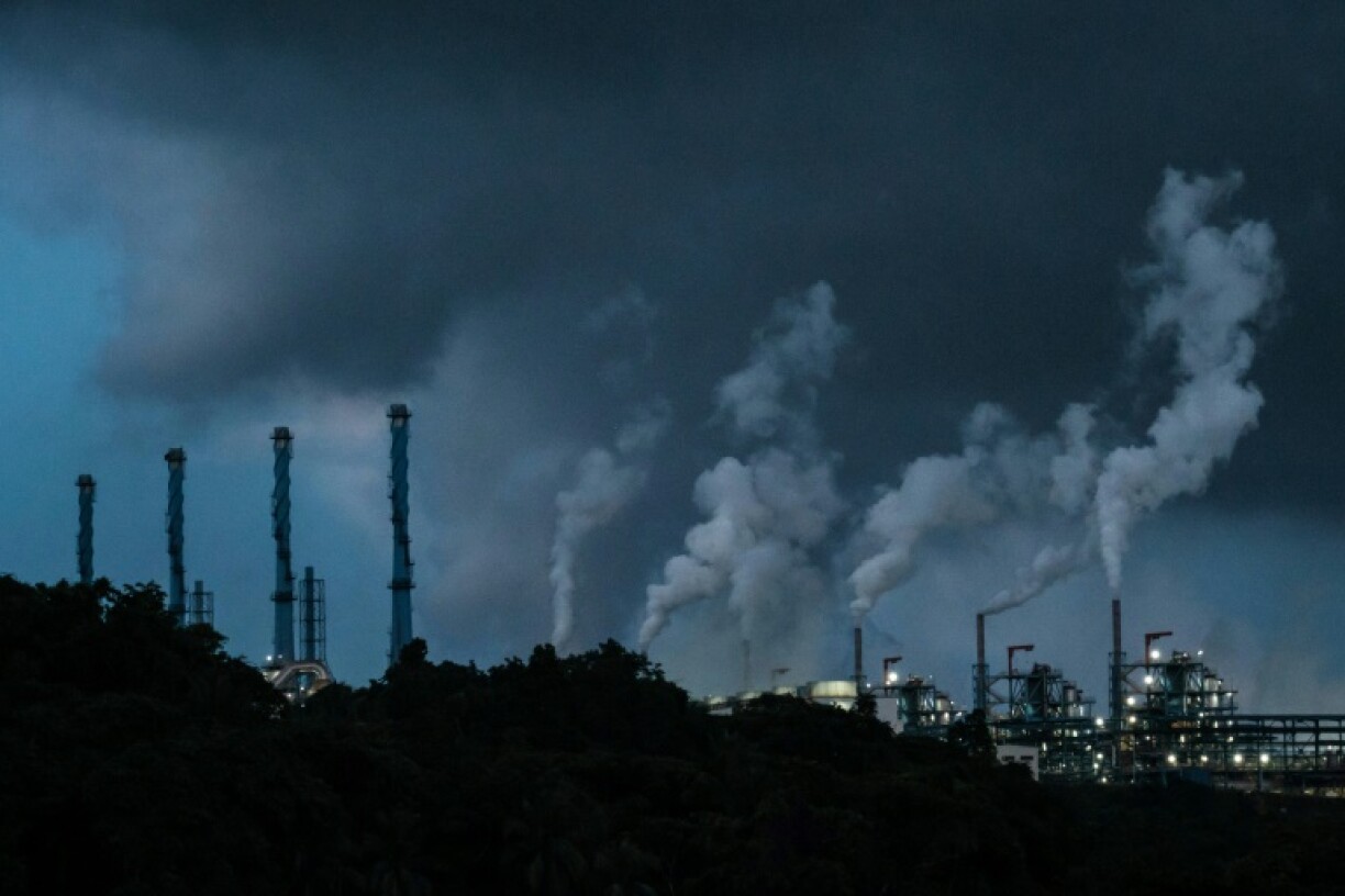 Weda Bay in Indonesia's Maluku islands is home to a major nickel processing and smelting hub