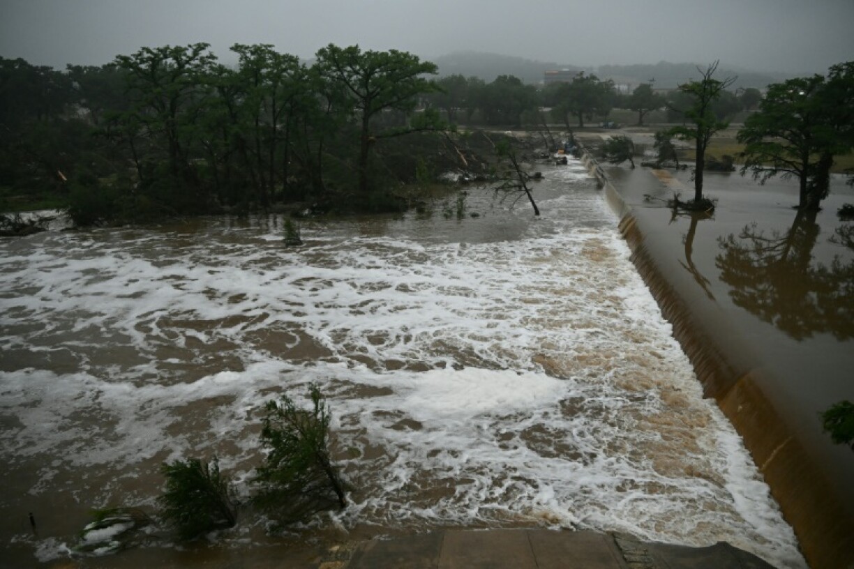 The level of the Guadalupe River rose by more than 20 feet in an hour and a half, according to NWS data