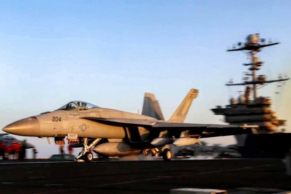 Footage shared by US Central Command on March 15, 2025 showed a US fighter jet taking off from the USS Harry S. Truman aircraft carrier in the Red Sea