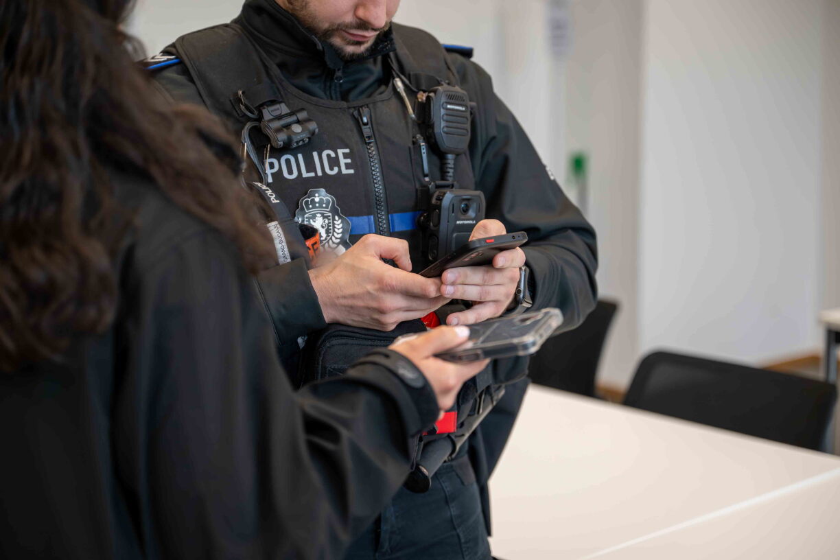 Interventioune vun der Police am Kader vun de Kontrolle fir "Action Days ECOFIN" 2026.