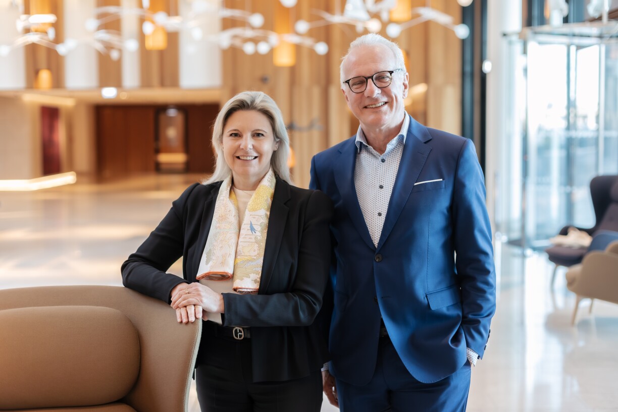 Marie-Hélène Massard et Marc Lauer