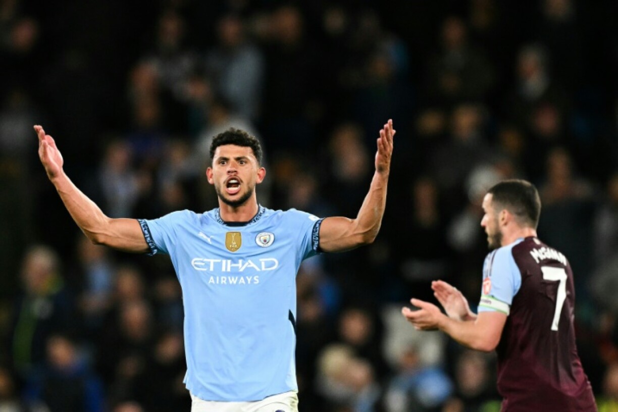 Matheus Nunes scored his first Premier League goal for Manchester City against Aston Villa
