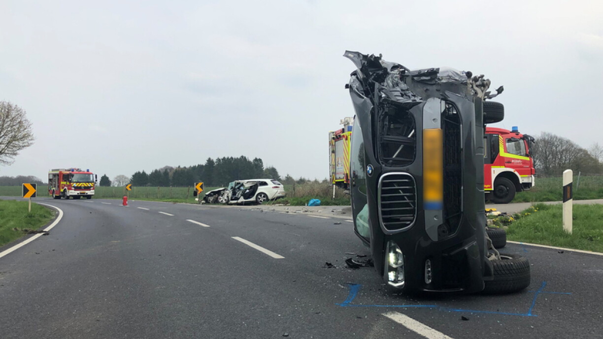 Un accident grave à Mamer en avril 2019.