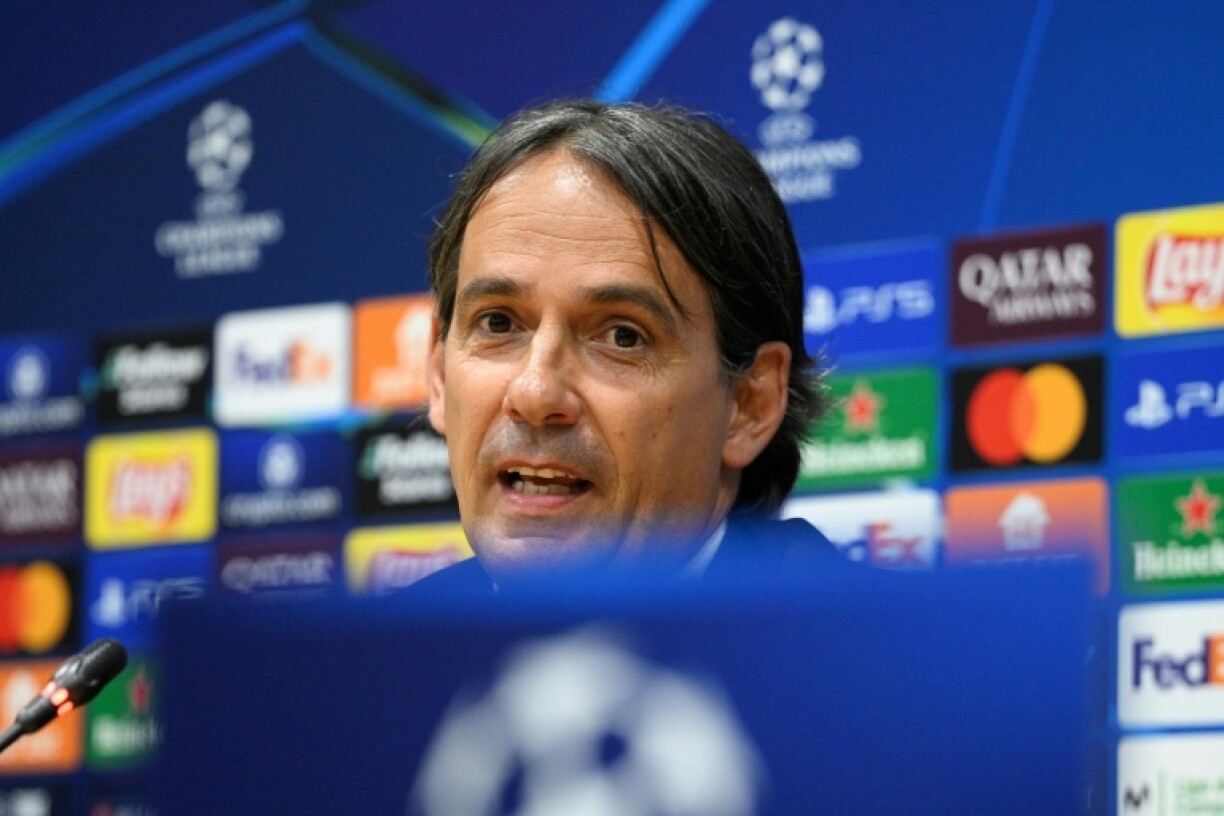 Inter Milan's Italian coach Simone Inzaghi said he respects but does not fear Barcelona