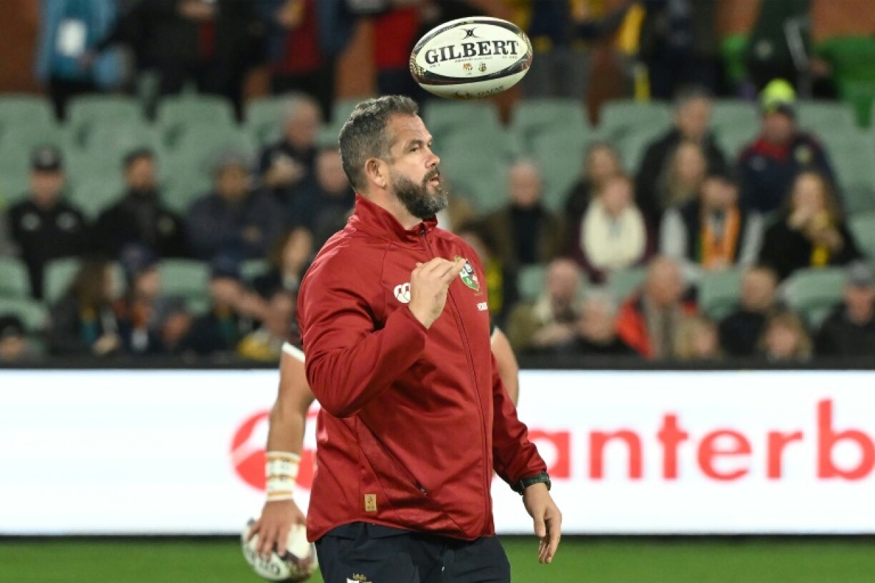 British and Irish Lions' head coach Andy Farrell is happy to have selection headaches