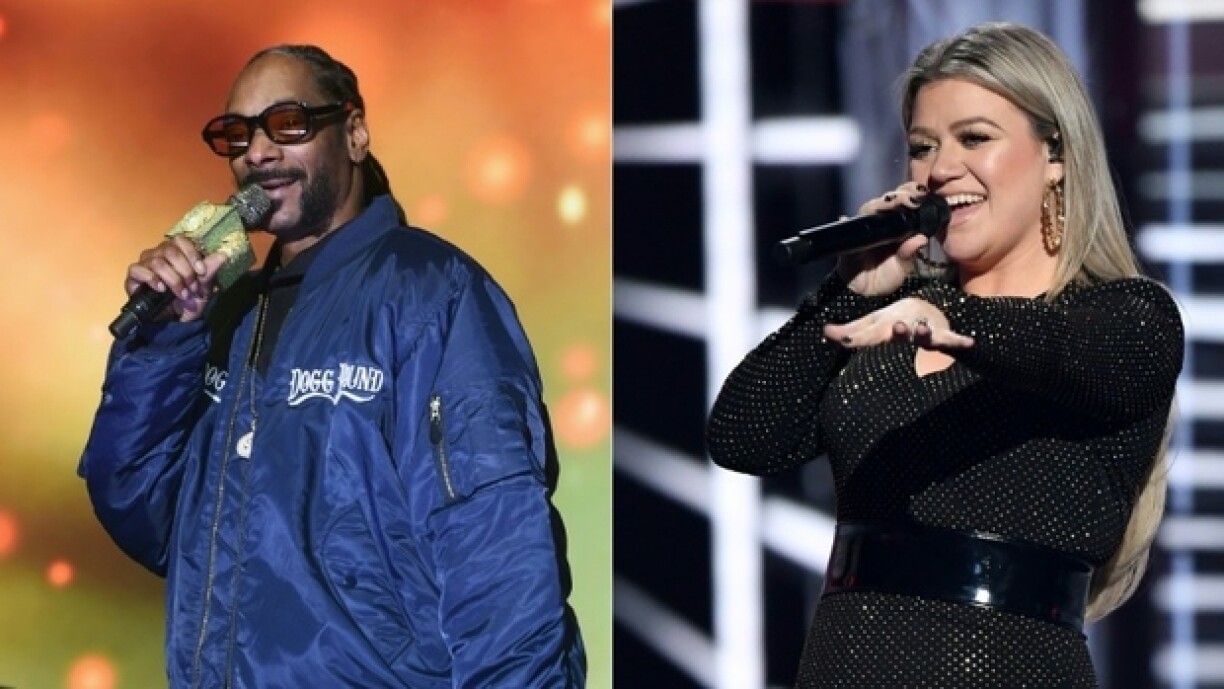 Le rappeur américain Snoop Dogg et la chanteuse américaine Kelly Clarkson vont animer entre mars et mai 2022 une version américaine du concours de l'Eurovision.