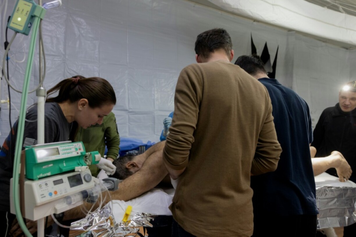 The threat of drone attacks complicates first aid efforts