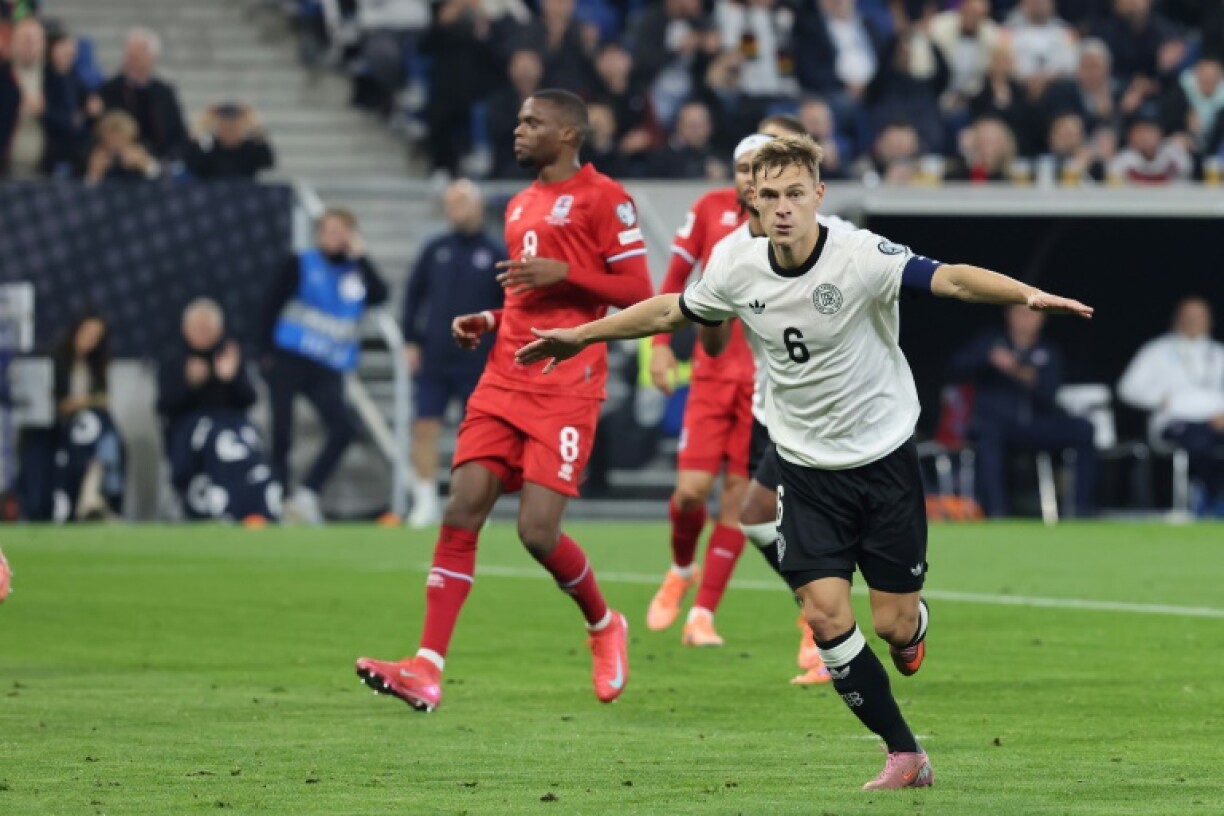 Joshua Kimmich converted a first-half penalty and tapped in from close range as Germany romped to a 4-0 win over Luxembourg in Sinsheim