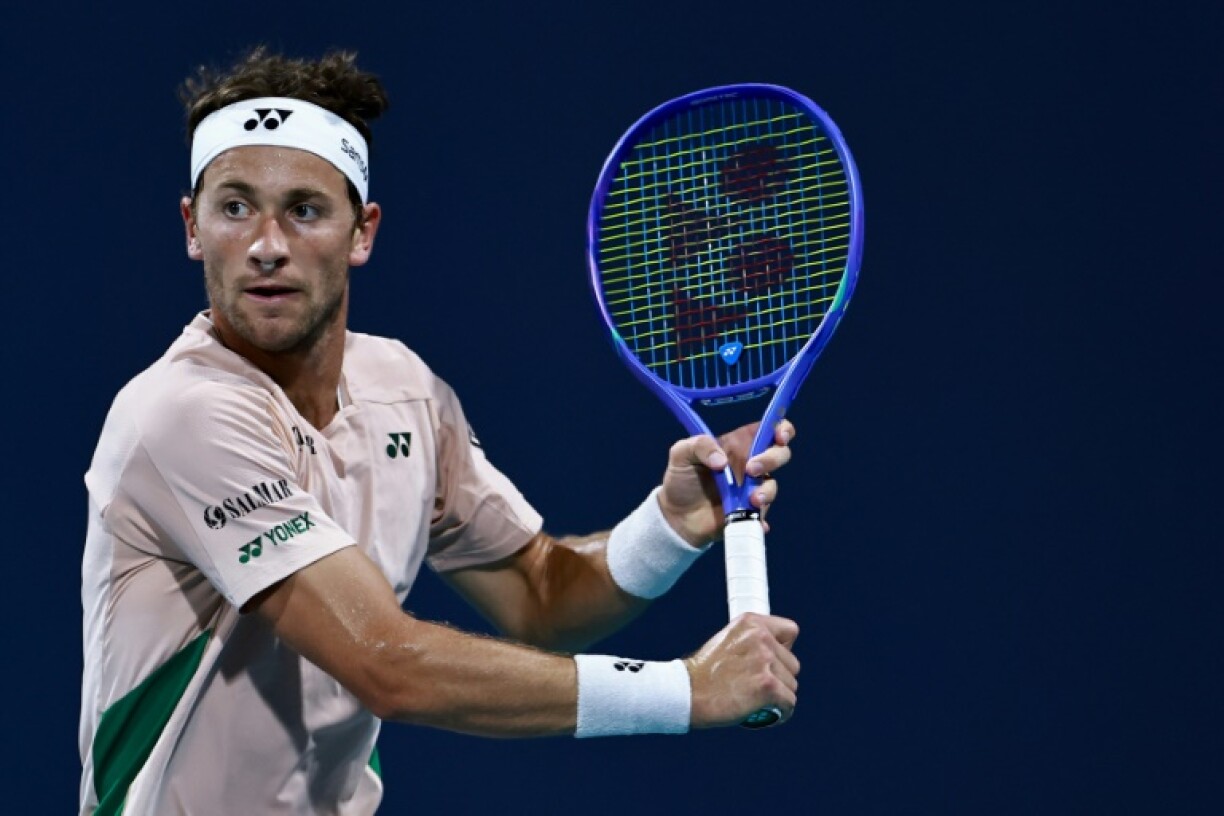 Norwegian world number six Casper Ruud