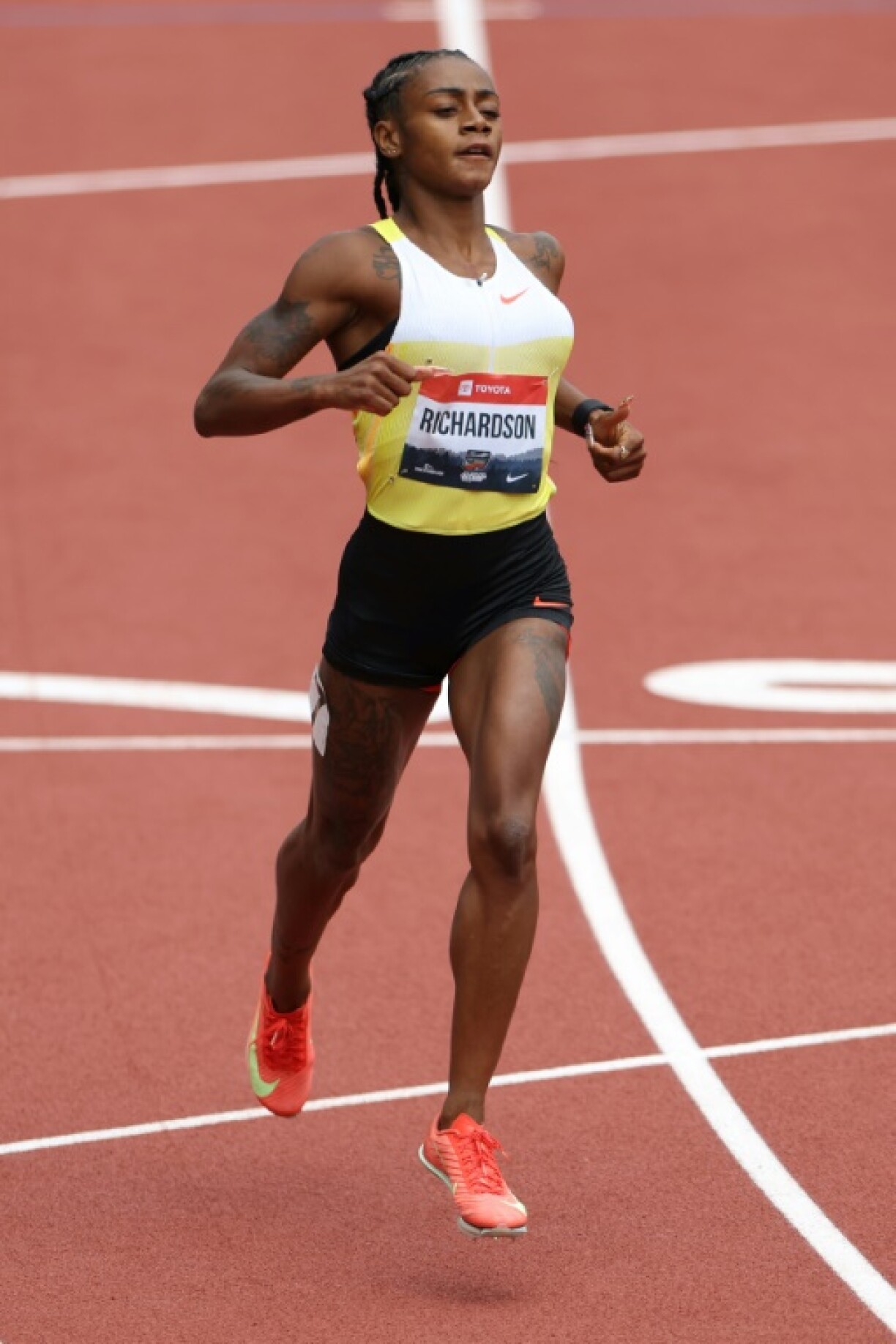 Sha'Carri Richardson missed out on qualifying for the 200m final at the US championships