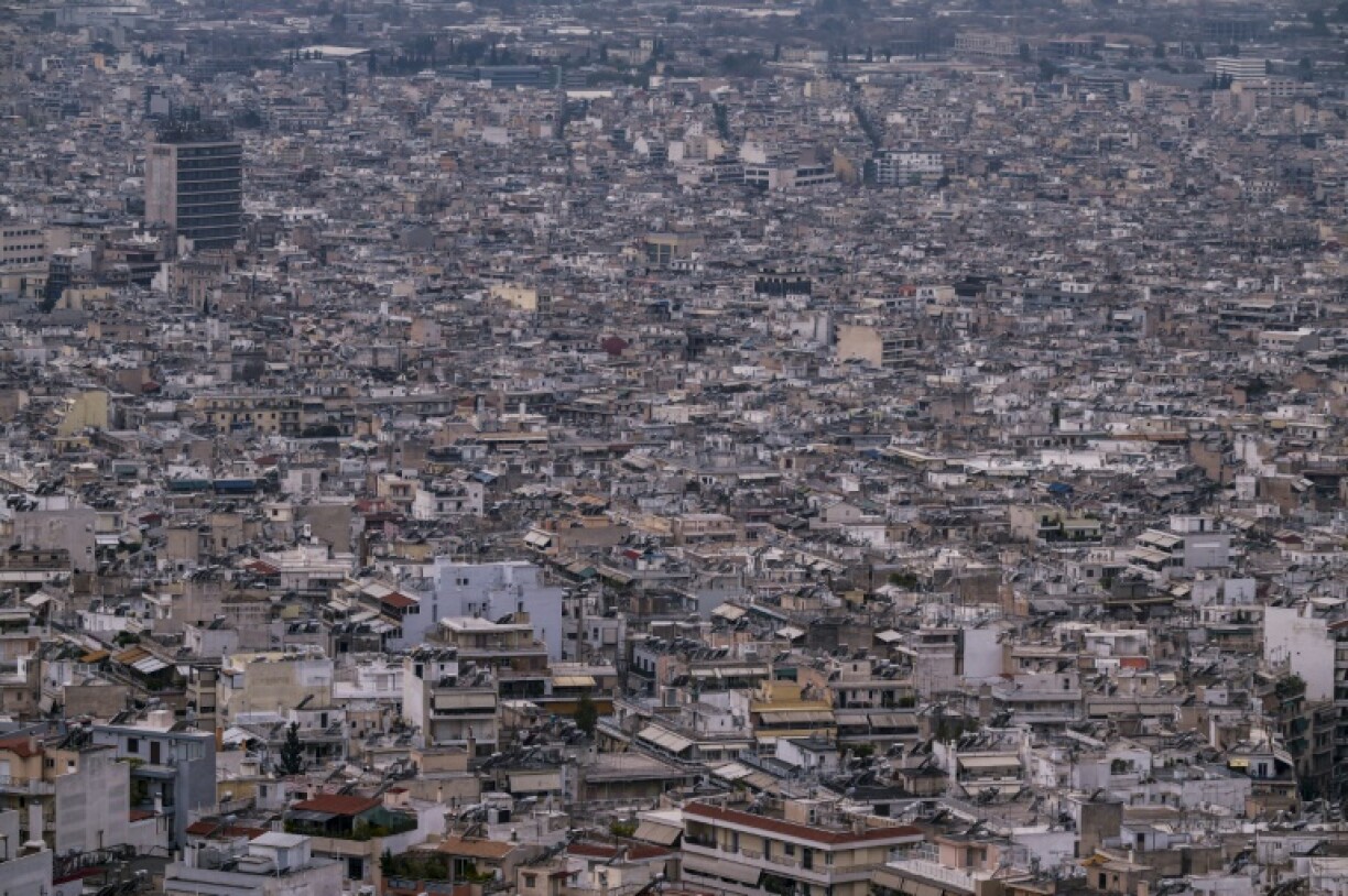 The city of Athens on April 15, 2025