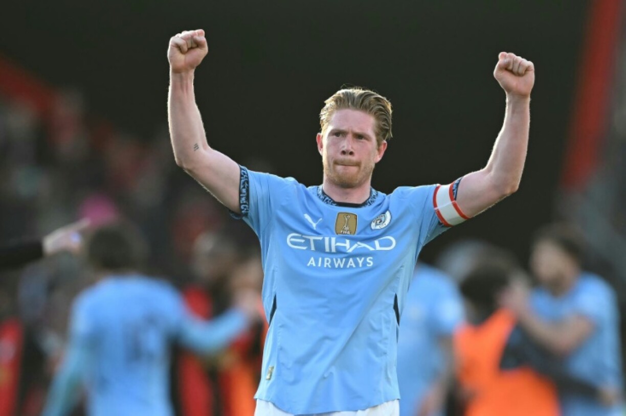 Kevin De Bruyne will leave Manchester City at the end of the season