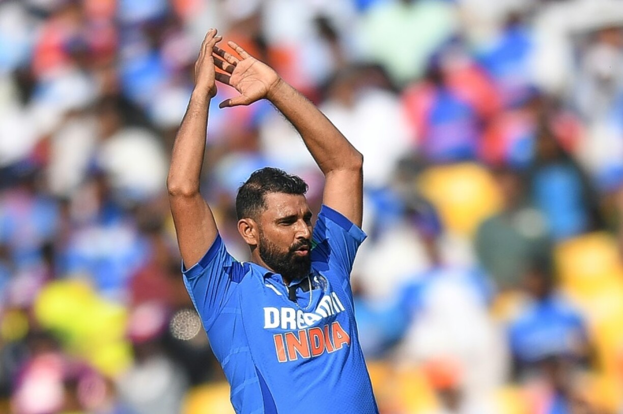 India's Mohammed Shami