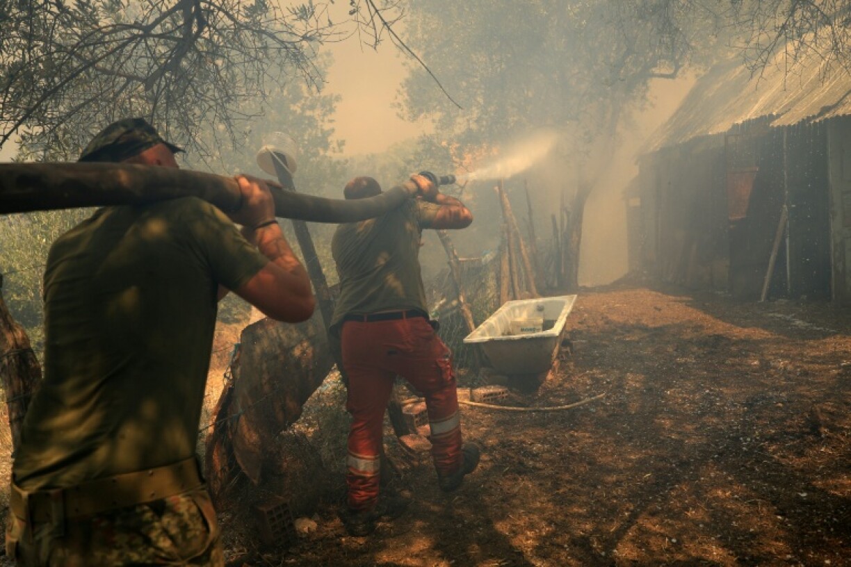 Emergency services have been stretched by the heatwave and drought in the Balkans