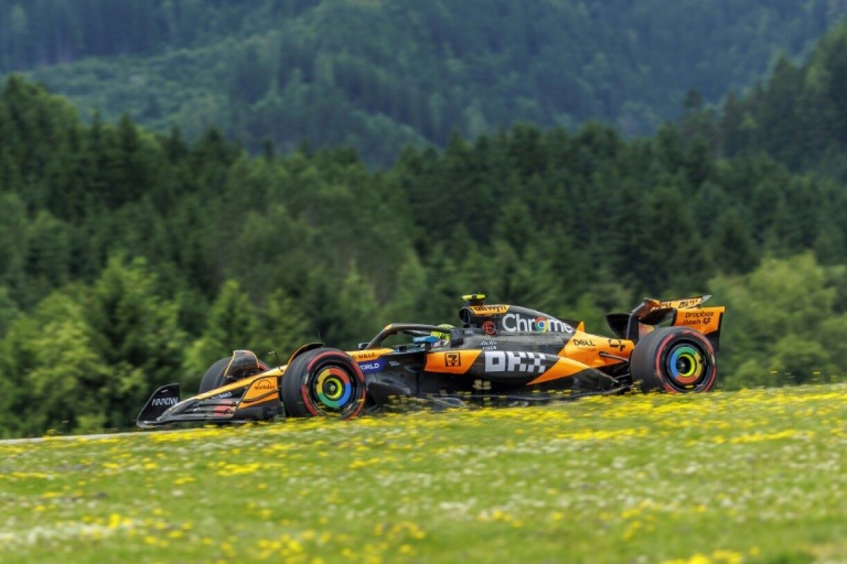 Lando Norris has dominated free practice at the Austrian Grand Prix