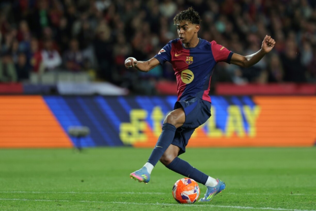 Seventeen-year-old Lamine Yamal has been instrumental in Barcelona's push for a possible quadruple this season