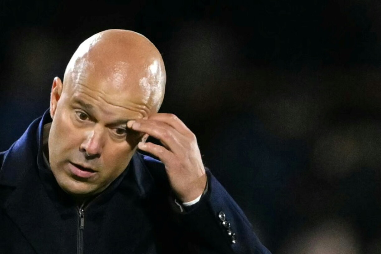 Arne Slot à la fin d'un match de Premier League entre Liverpool et Brentford, le 25 octobre 2025 à Londres
