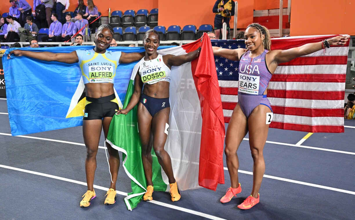 V.l.n.r.: Julien Alfred, Zaymab Dosso, Jacious Sears