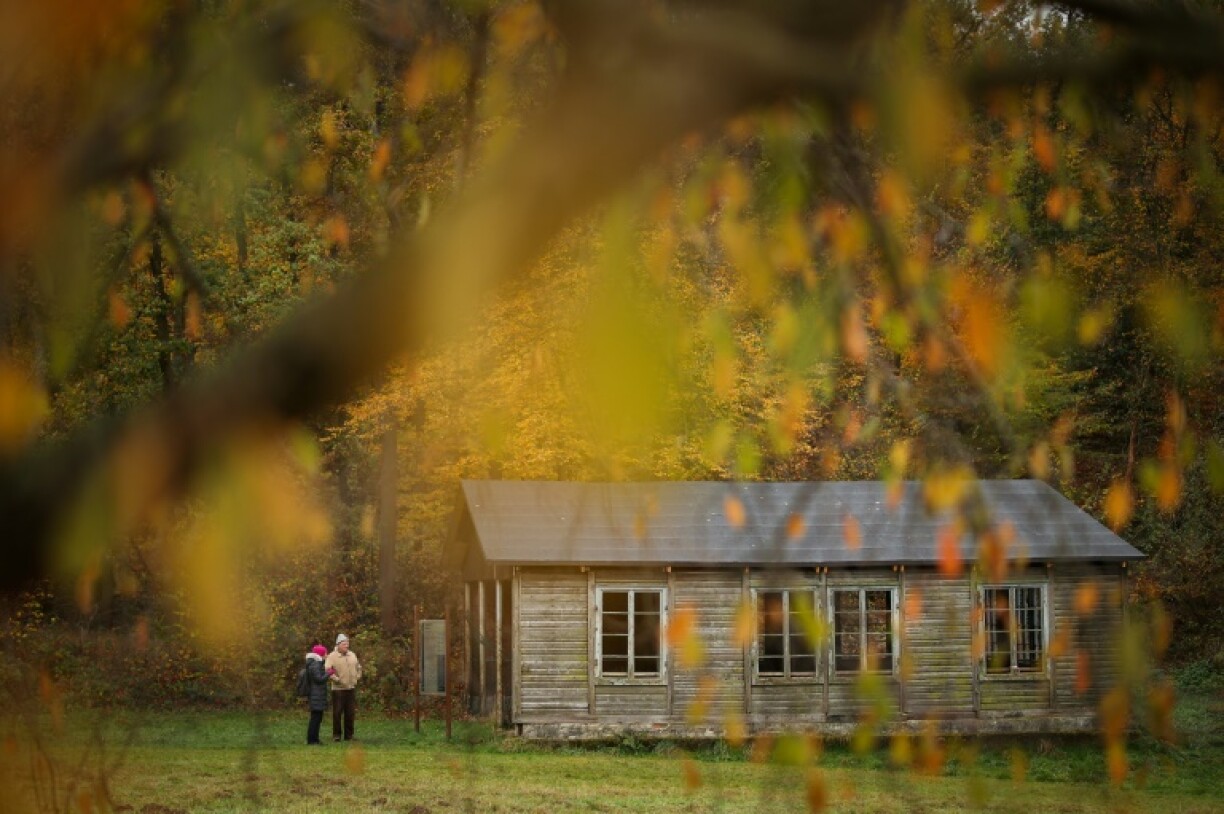 A former prisoner hut at the Langenstein-Zwieberge Concentration Camp Memorial