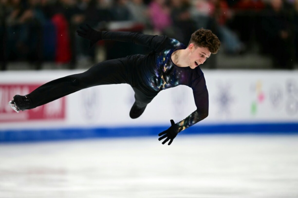 Switzerland's Lukas Britschgi won European figure skating gold in Tallinn