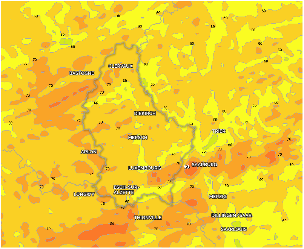 Plazeweis si bis zu 90 km/h gemellt