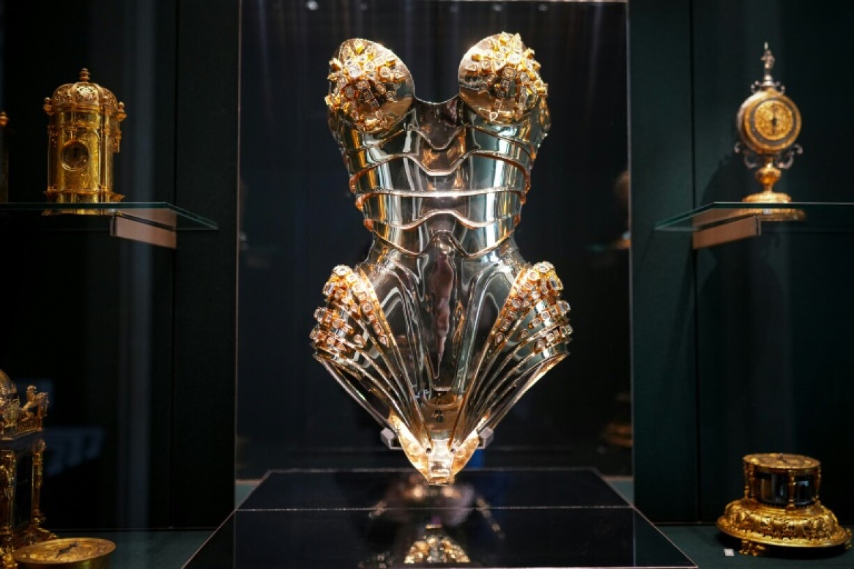 A dress by Thierry Mugler from his 1995-1996 ready-to-wear collection