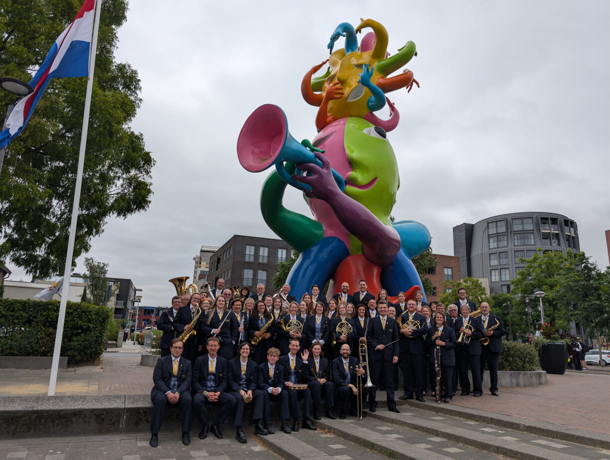 D'Monnerecher Musek um World Music Contest zu Kerkrade 26. Juli 2026.