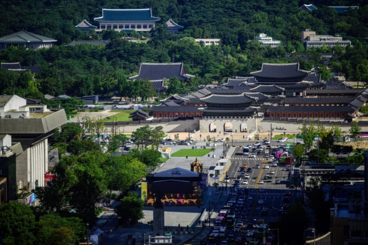 The Blue House is seen in capital Seoul