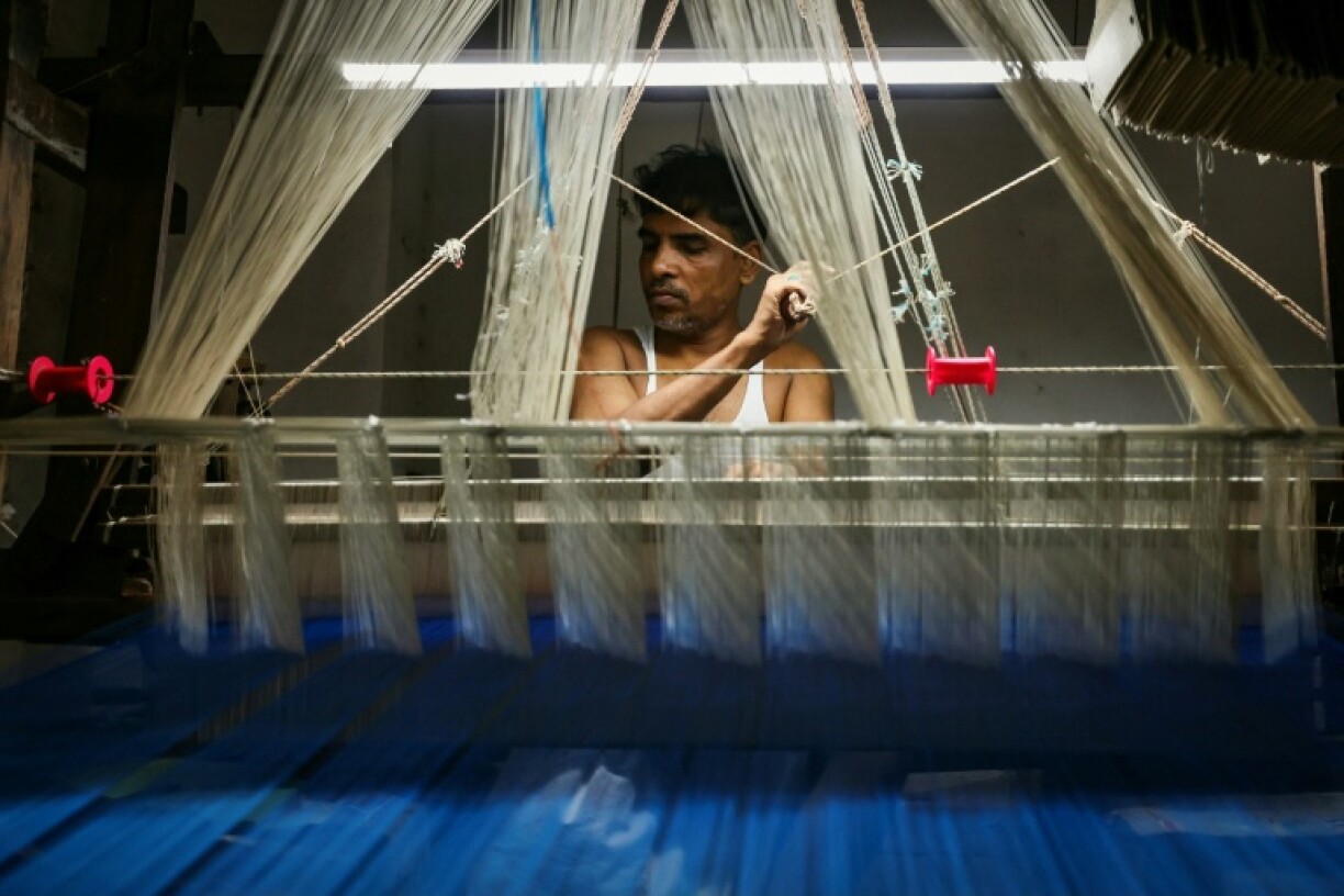 The artisans of India's textile industry are among those in the crosshairs of looming US tariffs