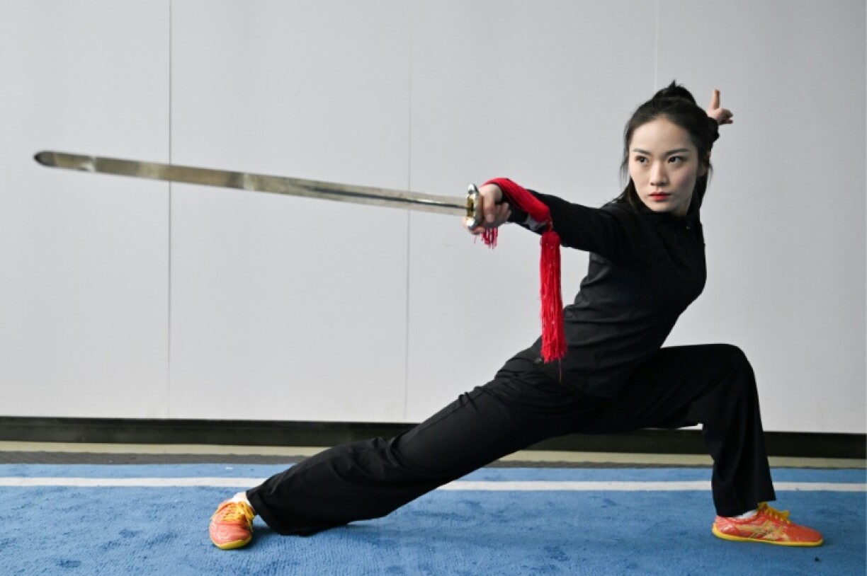 Duan Ruru is a founding member of the Emei Kung Fu Girls, a troupe in Emeishan, China