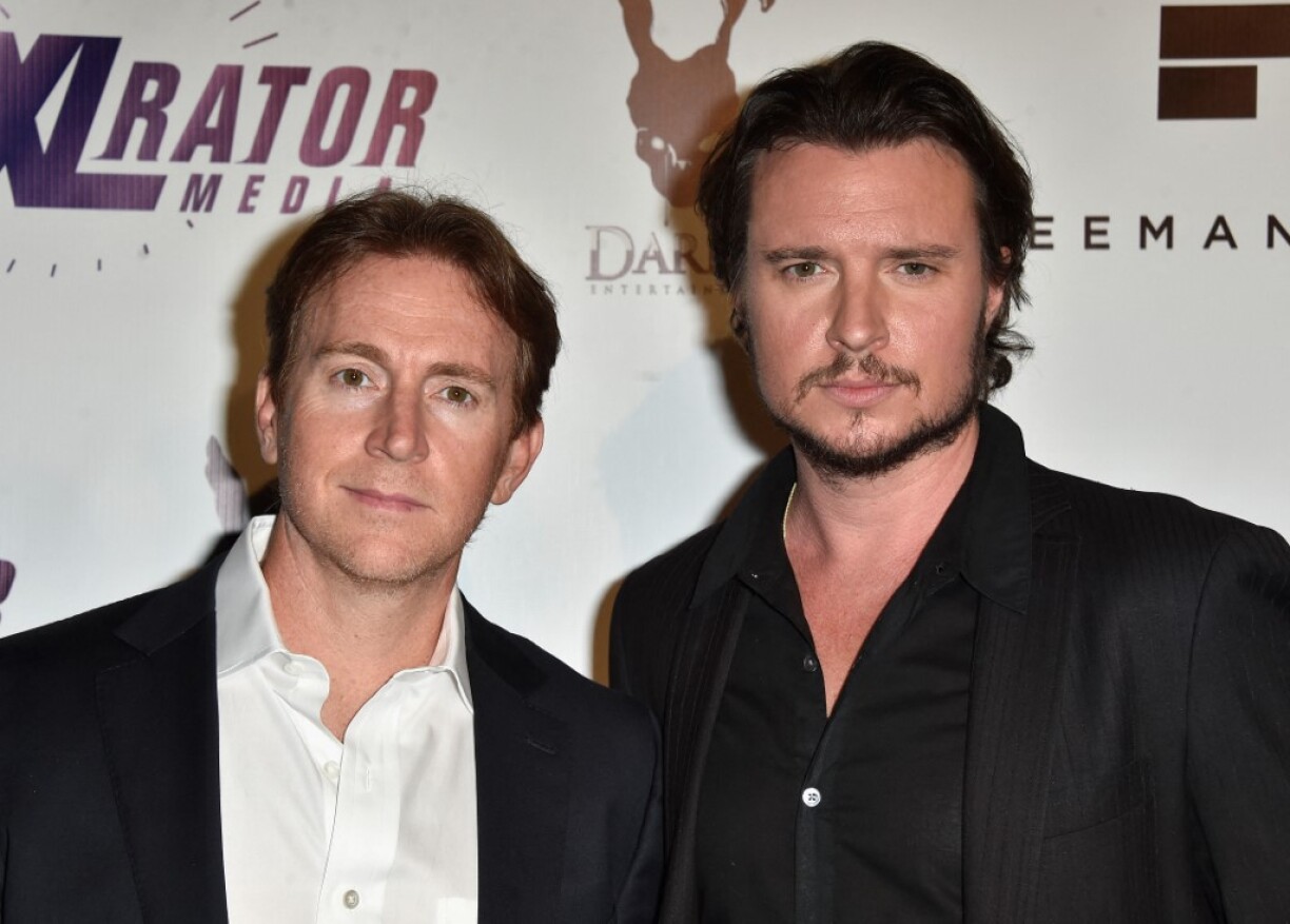 L'acteur Heath Freeman, à droite, lors d'une cérémonie à Hollywood en 2019.