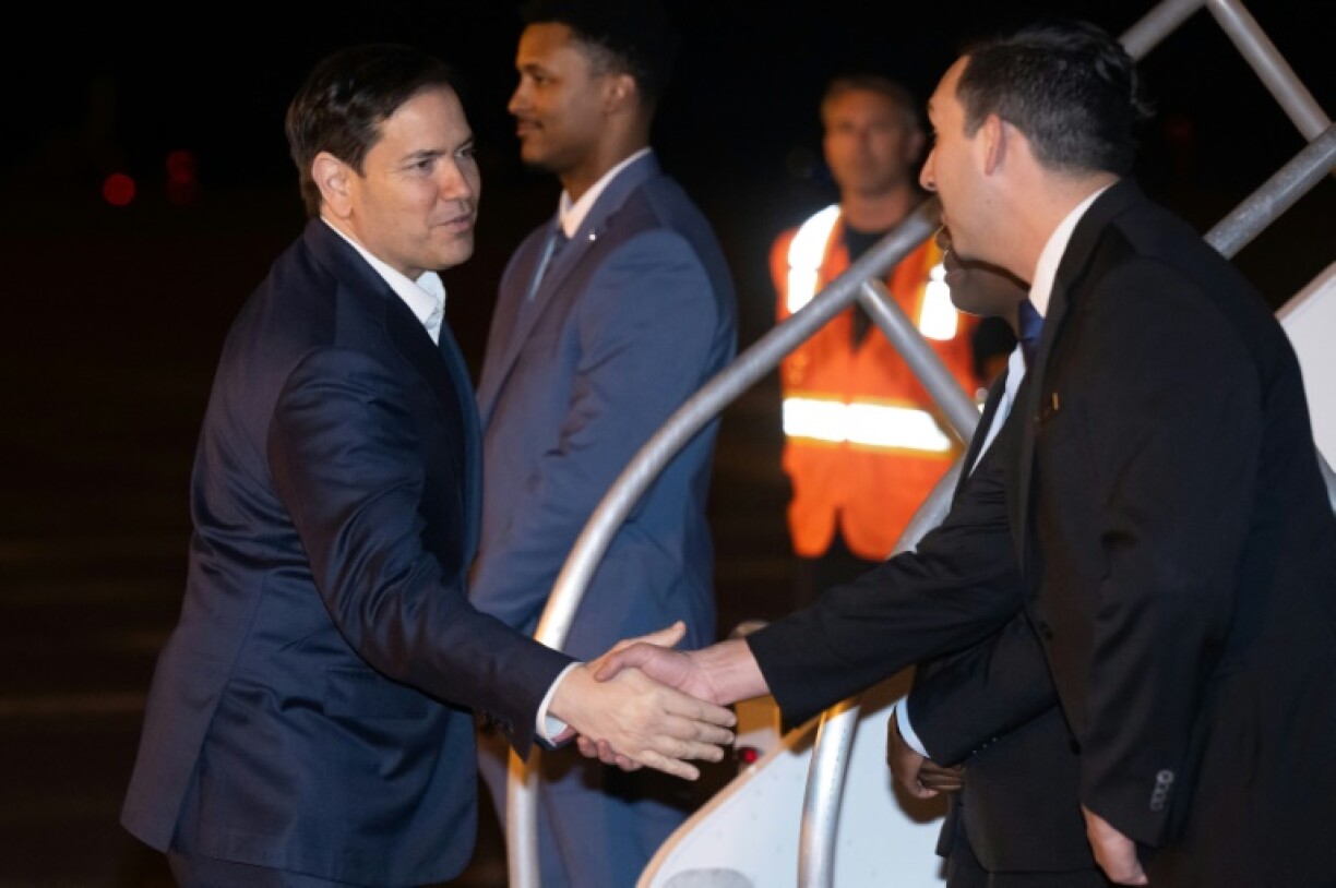 Rubio departs Miami on a trip to Saudi Arabia to meet with Ukrainian officials
