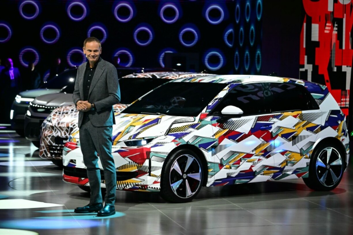 Volkswagen CEO Oliver Blume at the IAA motor show in Munich