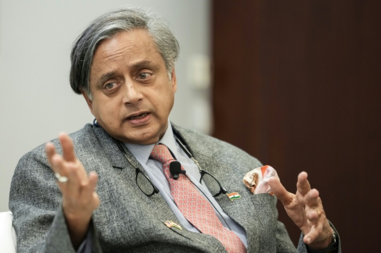 Shashi Tharoor, Indian writer, member of the Indian Parliament and former senior Shashi Tharoor, an Indian writer and opposition politician, leads an Indian delegation to Washington, which played a key mediatory role after his country's conflict with Pakistan in May