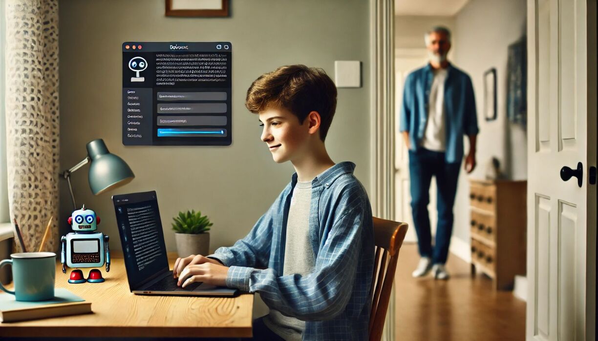 Près d'un quart des parents ne savent pas que leurs enfants utilisent l'IA, selon une étude réalisée aux États-Unis.