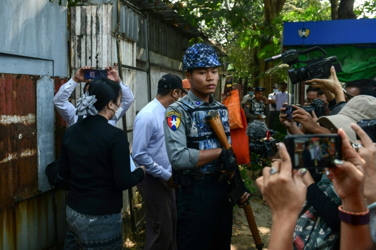 Real estate agents say similar-sized properties in upmarket Yangon areas might fetch $1 million to $2 million