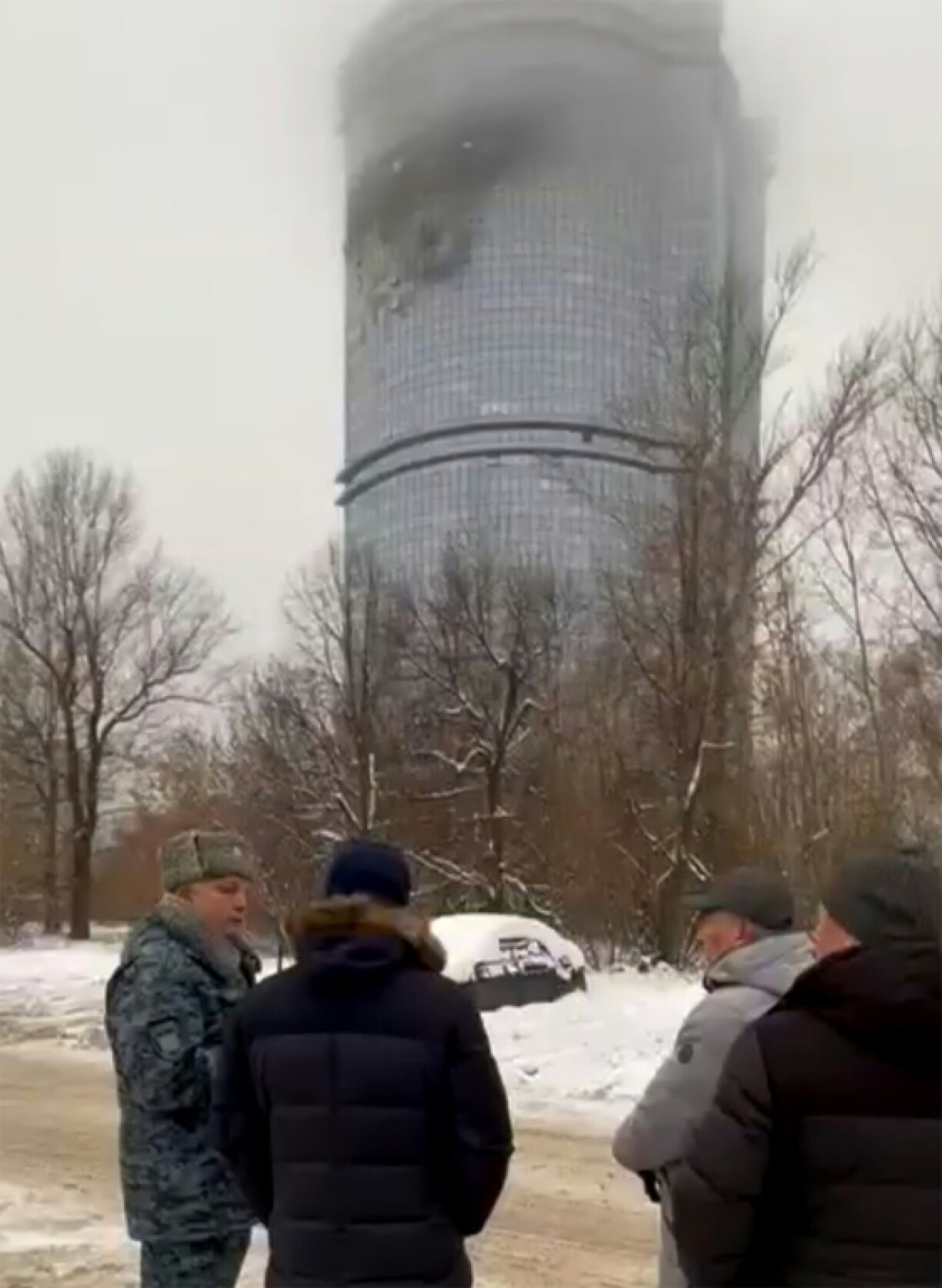 Ukrainian drones crashed into high-rise apartment buildings in Kazan