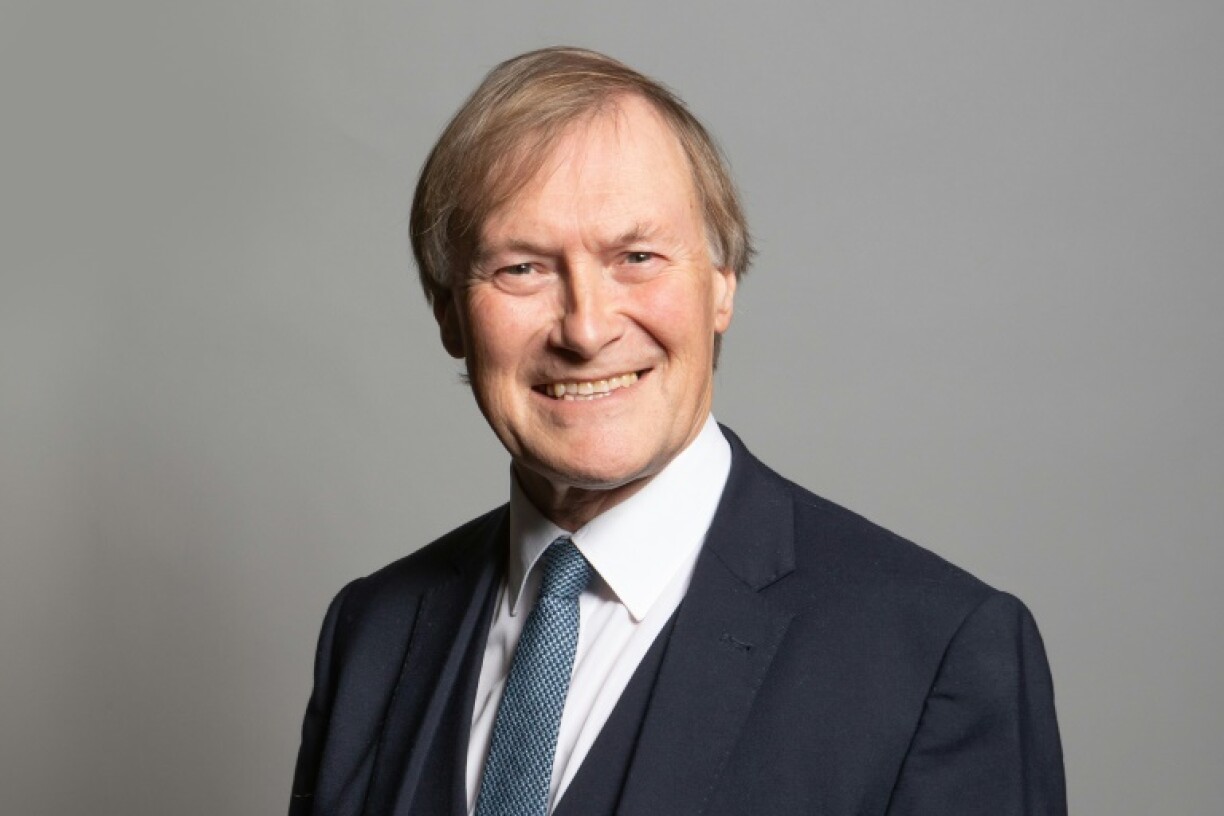Le député conservateur britannique David Amess, à Londres, à une date non précisée (photo fournie par le Parlement britannique).
