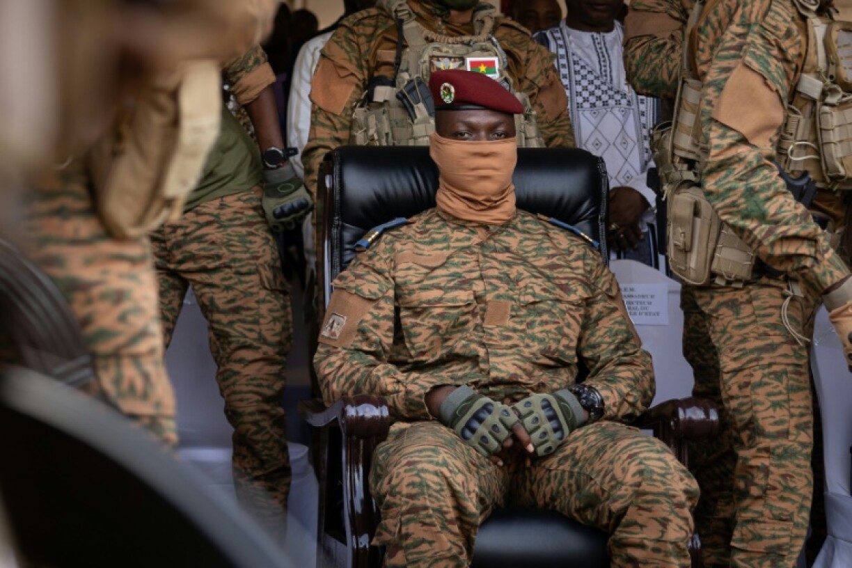 Captain Ibrahim Traore took power in a 2022 coup