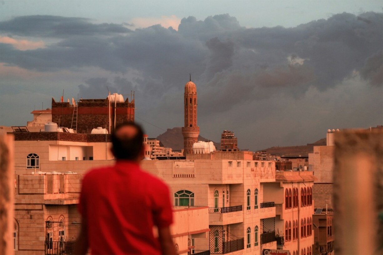 Vue de Sanaa, contrôlée par les Houthis, au Yemen, le 13 octobre 2026
