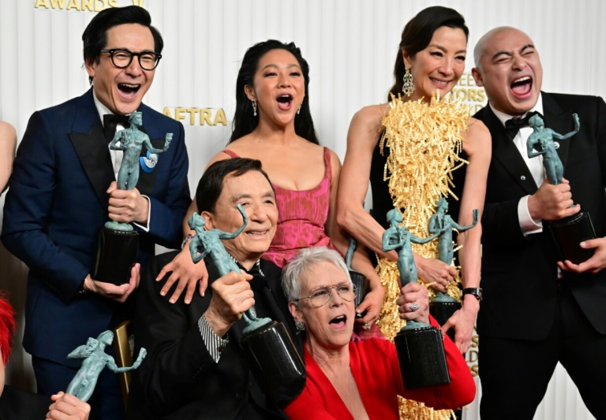 With its unique blend of action, humor and multiverse-hopping heroes and supervillains, 'Everything Everywhere All At Once' dominated nearly every Hollywood awards ceremony in the buildup to the Oscars, including the Screen Actors Guild awards