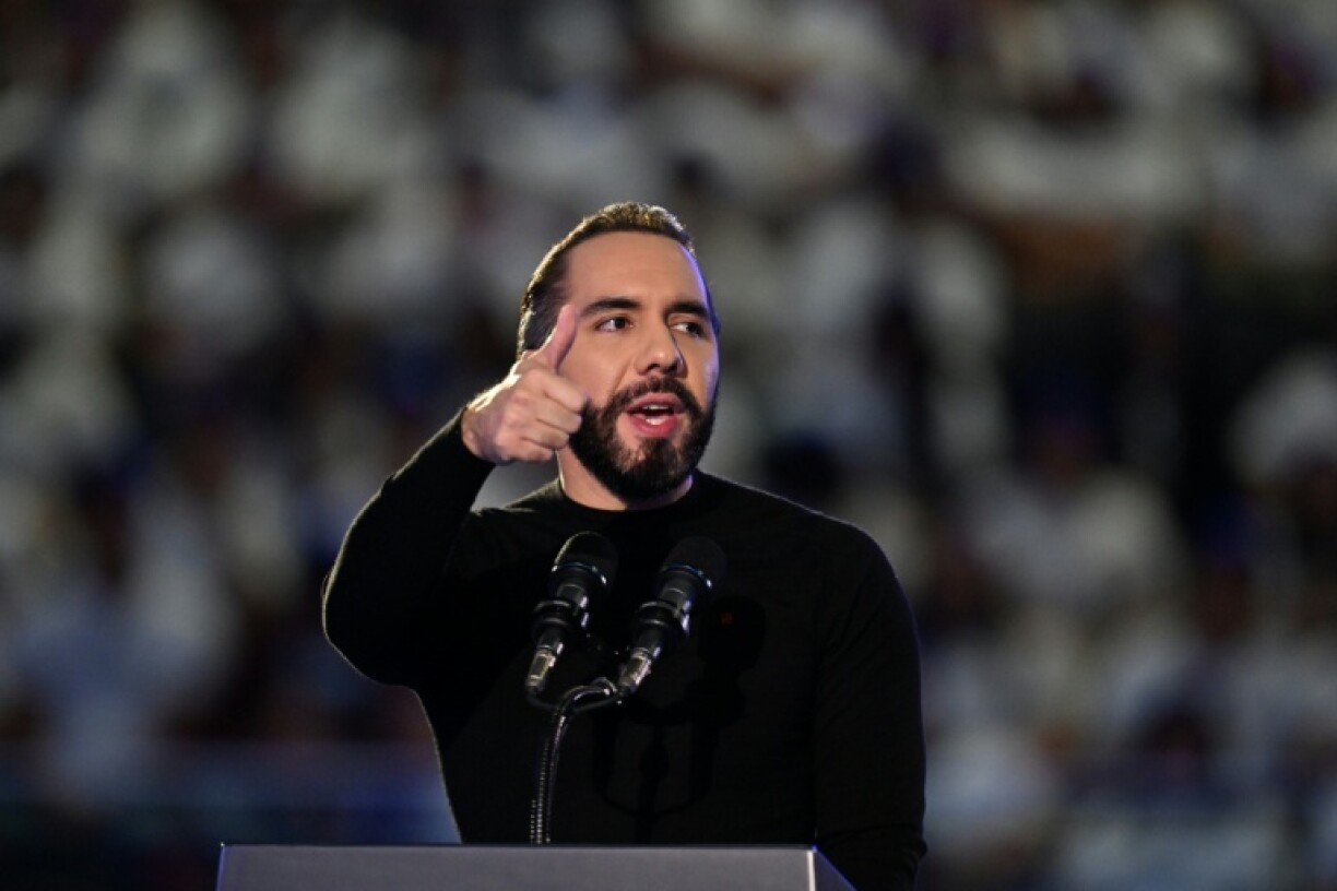 Security remains central to the 'iron fist' political brand that made Nayib Bukele one of the most popular presidents on the planet -- with a domestic approval rating hovering above 85 percent