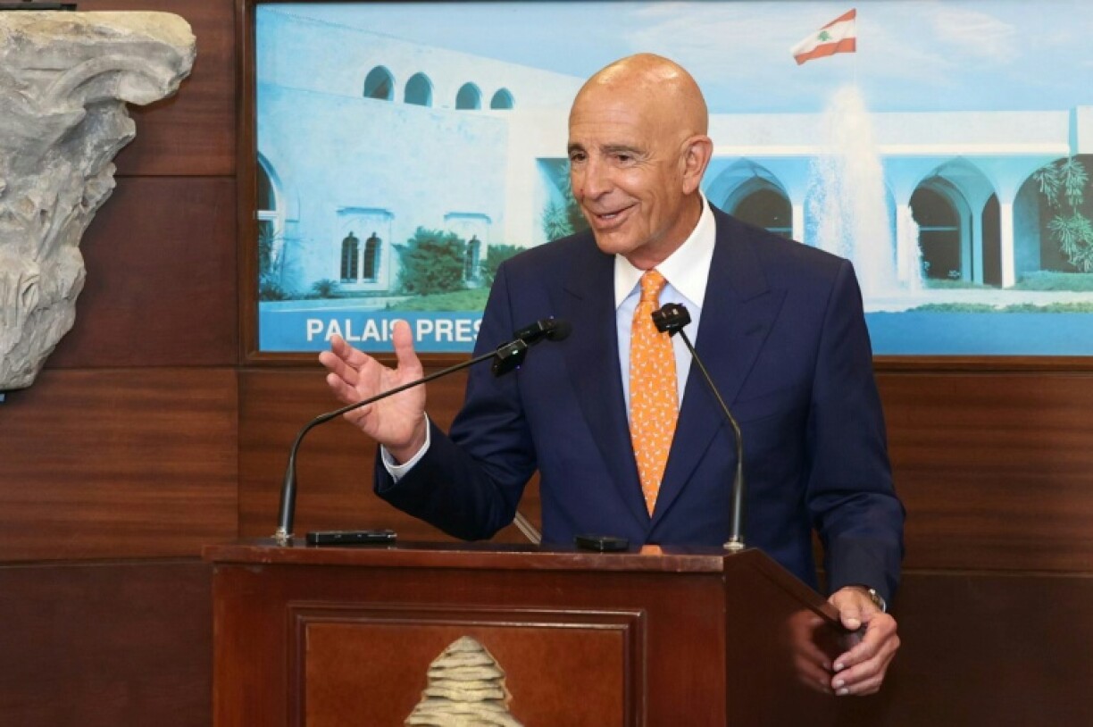 Thomas Barrack was pressing Lebanese officials on plans to disarm Hezbollah