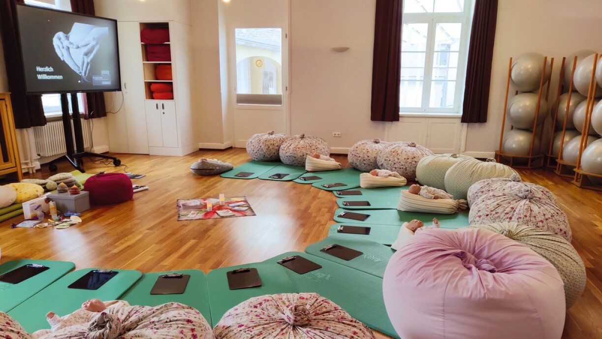 Birth preparation course.