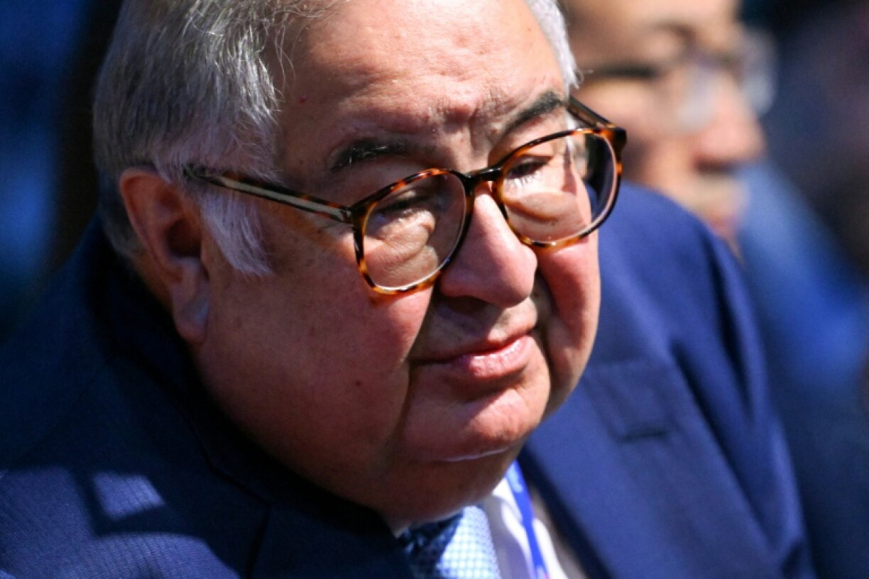 L'oligarque russo-ouzbek Alicher Ousmanov assiste au congrès de l'Union russe des industriels et des entrepreneurs à Moscou, le 26 mars 2026