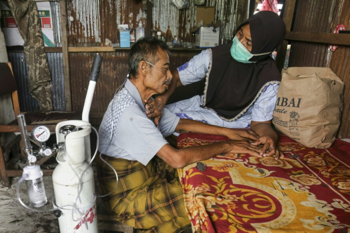 Sudarsono is among more than 11,000 people treated for respiratory infections in Palankaraya